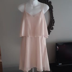CeCe Blush Shimmer Dress